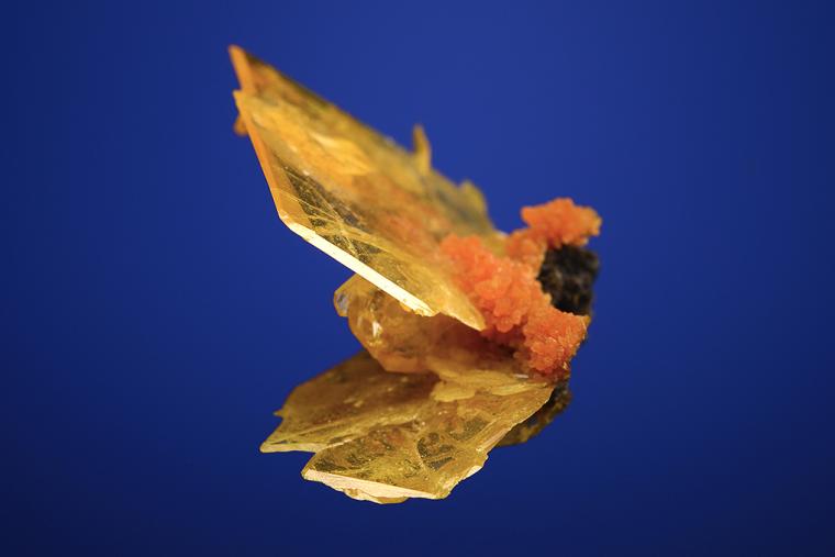 WULFENITE with MIMETITE